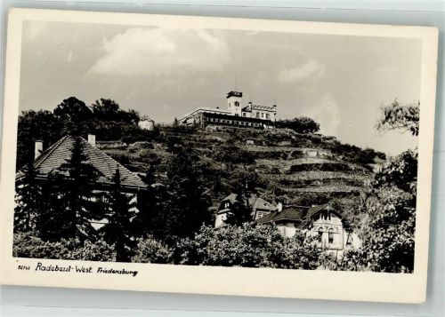 Radebeul 1953 Bahnpost Leipzig- Zug 01512 Friedensburg