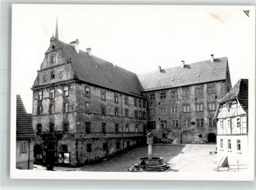 97650 W8741 Fladungen FOTO KEINE AK Schloss Zehnthaus Rhönmuseum Ort handschriftlich