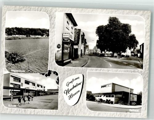 Nauheim Hegbachsee Schule Rathaus Friedrich-Ebert-Platz