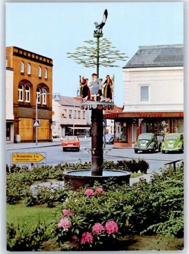 25709 W2222 Marne , Holst - Hauptstrasse , Müllernhoff Brunnen