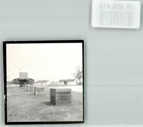 Penzberg Denkmal Ort handschriftlich Foto Original aus Archiv eines Ansichtskartenverlags