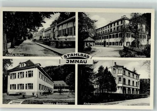 Bad Imnau Sanatorium Badhaus Fürstenbau Josephsbau Kinderholungsheim