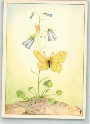 sign. Lampe Ferd. v. Liebeswerben a.d. Glockenblume P.M.B.