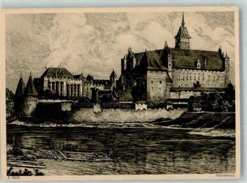Marienburg sign. Horst, F. Burg