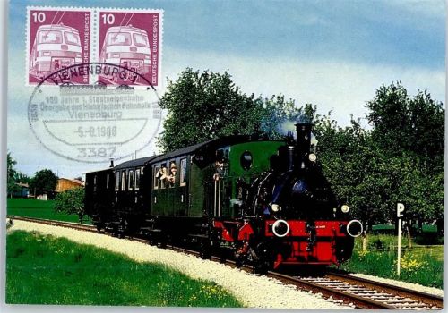 Vienenburg Dampflog Eisenbahn GES 6