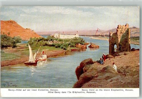 Assuan sign. Wuttke, C. Hotel Savoy Insel Elefantine