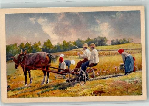Verlag Kettling Nr. 1462 Serie VII Nr. 2 Ährenernte Landwirtschaft