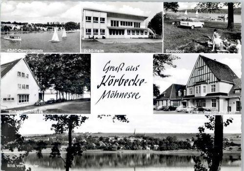 Körbecke Campingplatz, Strandbad, Kurheim, Möhnesee