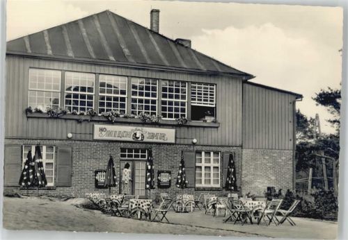 18375 O2383 Ostseebad Prerow - Dünenhaus, Gaststätte Milchbar