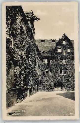 99974 O5700 Mühlhausen , Thür - Rathaushof