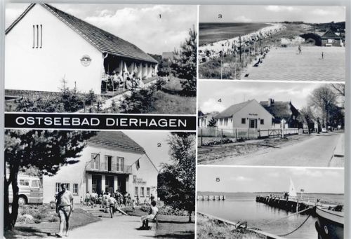 Dierhagen Ferienbungalow, FDGB- Erholungsheim Ernst Moritz Arndt, Am Hafen, Ostseestrand