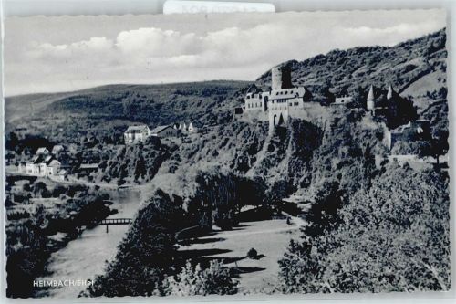 Heimbach Blick zur Burg