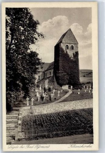 Lügde Kilianskirche Friedhof