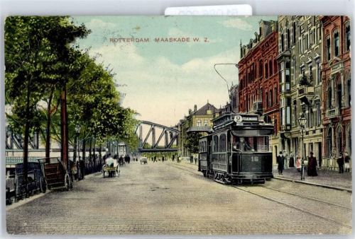 3001 Rotterdam - Maaskade , Strassenbahn No.2