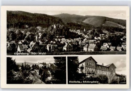 Elgersburg Gesamtansicht, Eisenbahn-Erholungsheim