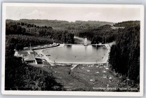 Halver WK II, Strandbad Herpine, Schwimmbad