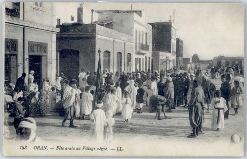 Oran - Arabische Feier im Schwarzafrikanerdorf