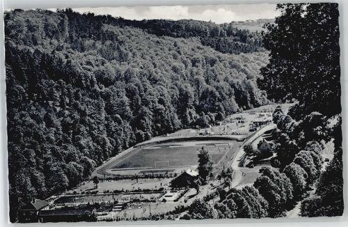 53937 W5372 Schleiden , Eifel - Badeanstalt mit Sportplatz, Campingplatz