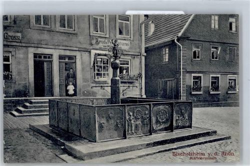 97653 W8743 Bischofsheim - Marktbrunnen