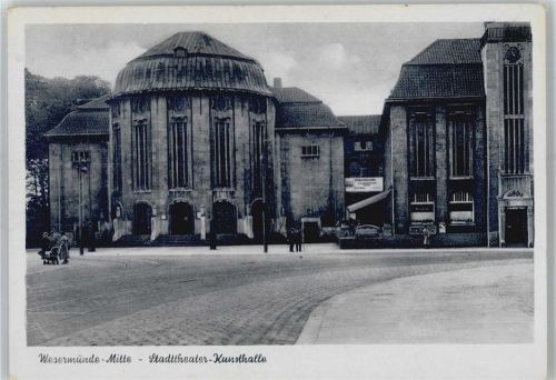 Bremerhaven Stadttheater-Kunsthalle, Wesermünde