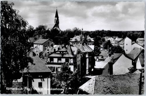 Röthenbach Blick vom Krankenhaus