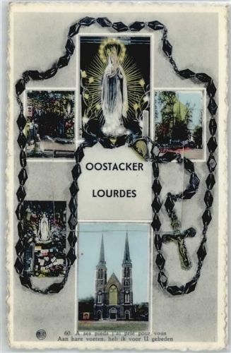 Oostacker Leporello, Kirche, Oostacker-Lourdes