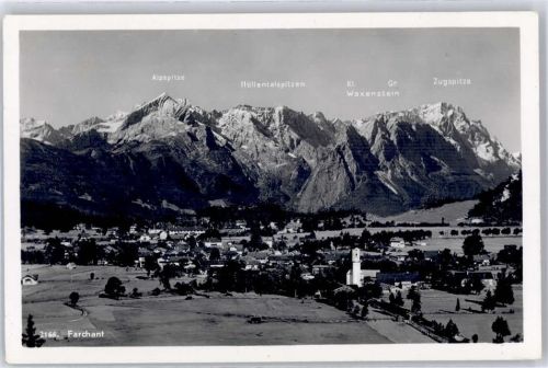 Farchant Bergkette