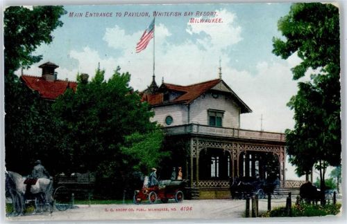 Milwaukee - Main Entrance to Pavilion, Whitefish Bay Resort