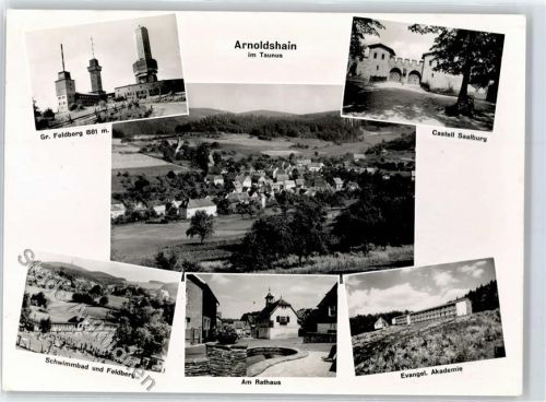 Arnoldshain Castell Saalburg Schwimmbad Rathaus ev. Akademie