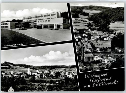 35080 W3551 Hartenrod b Gladenbach - Mittelpunkt Schule