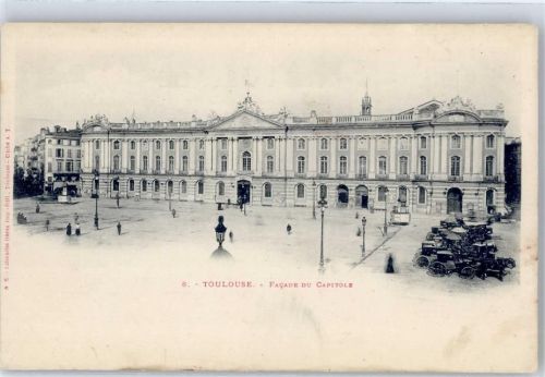 Toulouse Facade du Capitole Kutsche