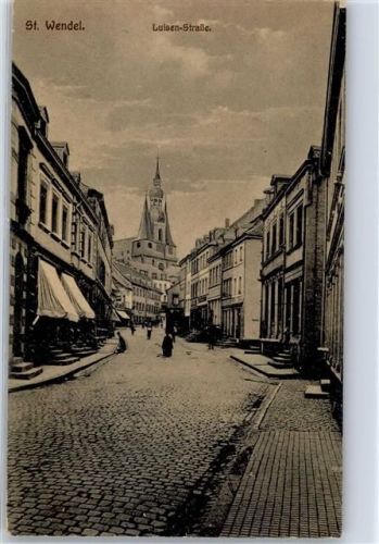 66606 W6690 St. Wendel , Saar - Luisen-Strasse Kirche