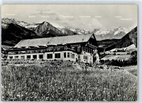 Seifriedsberg 1958 Cafe Pension Kühberg