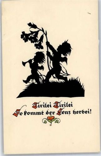 Scherenschnitt Elfe