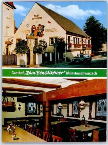 Münsterschwarzach Gasthaus zum Benediktiner