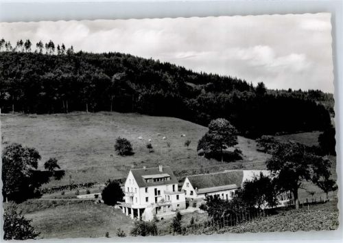 Unter-Sensbach 1955 Pension Haus Flakenberg