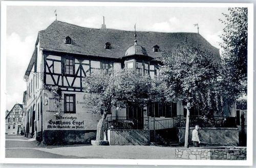65399 W6229 Kiedrich , Rheingau - Gasthaus Engel