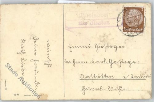 02923 O8921 Quolsdorf - Landpoststempel Ostern
