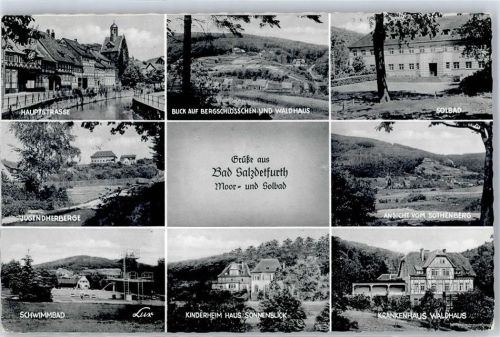 Bad Salzdetfurth Schwimmbad Krankenhaus Waldhaus Hauptstraße