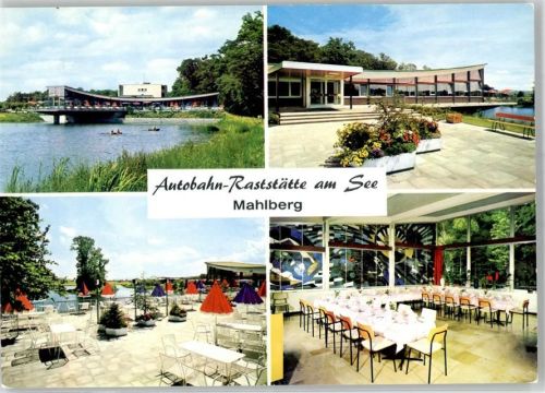 Mahlberg Autobahn-Raststätte am See