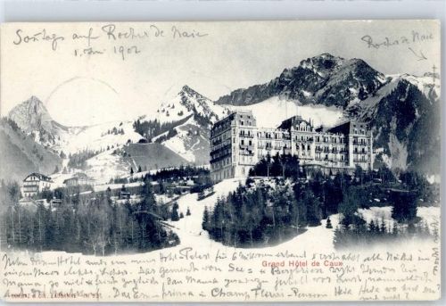 Caux 1902 Grand Hotel de Caux