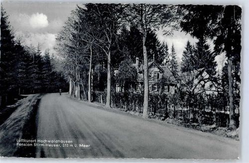Hochwaldhausen 1910 Pension Stirm-Heuser