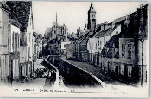 Amiens La Rue des Tanneurs