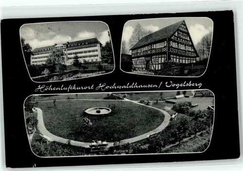 Hochwaldhausen Teufelsmühle Genesungsheim Kurpark