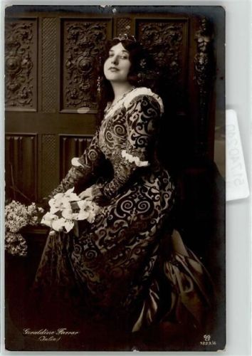 Farrar, Geraldine Opernsänger Foto AK