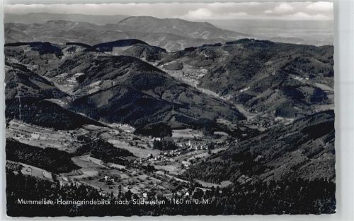 Mummelsee Hornisgrindeblick