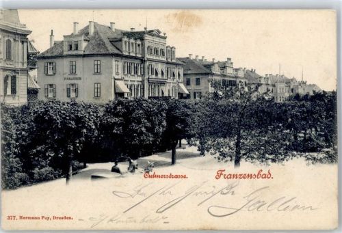 Frantiskovy Lazne Franzensbad - Pension Paradies Cuhnerstrasse