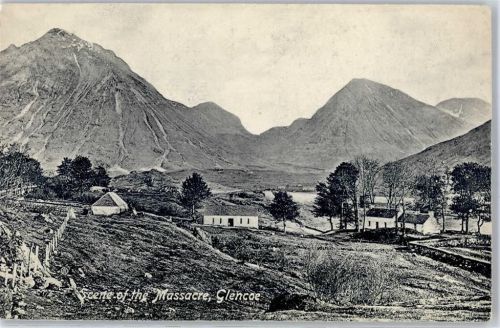 Glencoe Gleann Comhann - Scene the Massacre