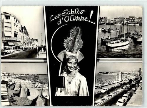 Les Sables-d'Olonne Coiffe Sablaise Hafen Strand