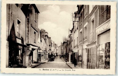 Redon Straße La Grande Rue